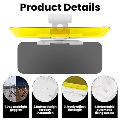 Anti-Glare Visor For Car